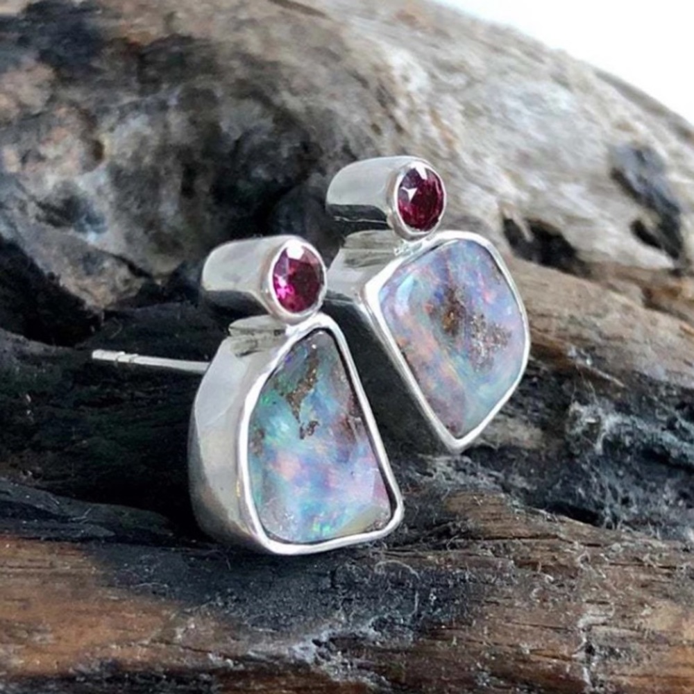 Stone Earrings